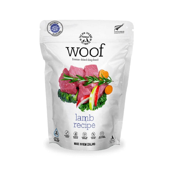 Woof Freeze Dried Lamb Dog Food 1 kg