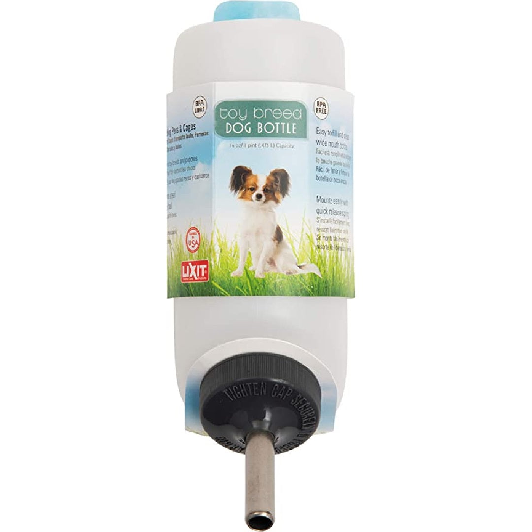 Lixit Small Dog Water Bottle 473ml Bow Wow