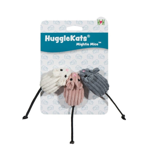 Huggle Kats Mightie Mice 3pk