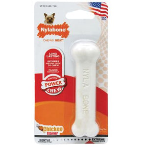 Nylabone Dog Toy Dura Bone Chicken Petite