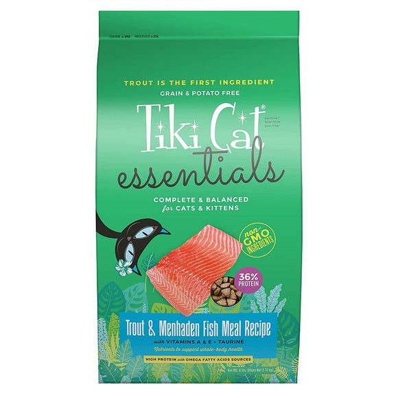 Tiki Cat Born Carnivore Dry Cat Food Fish 2.72kg