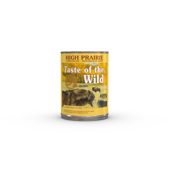 Taste of the Wild High Prairie Canine Formula Wet Dog Food 374g