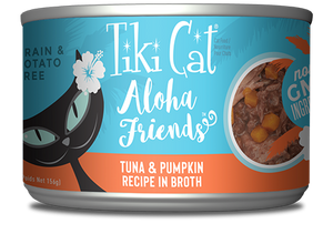 Tiki Cat Aloha Friends Tuna & Pumpkin 156g