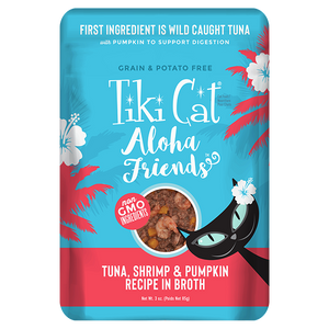 Tiki Cat Aloha Friends Tuna with Shrimp and Pumpkin 85g