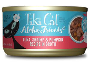 Tiki Cat Aloha Friends Tuna with Shrimp and Pumpkin 85g