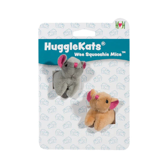 Huggle Kat Wee Squooshie Mice 2pk